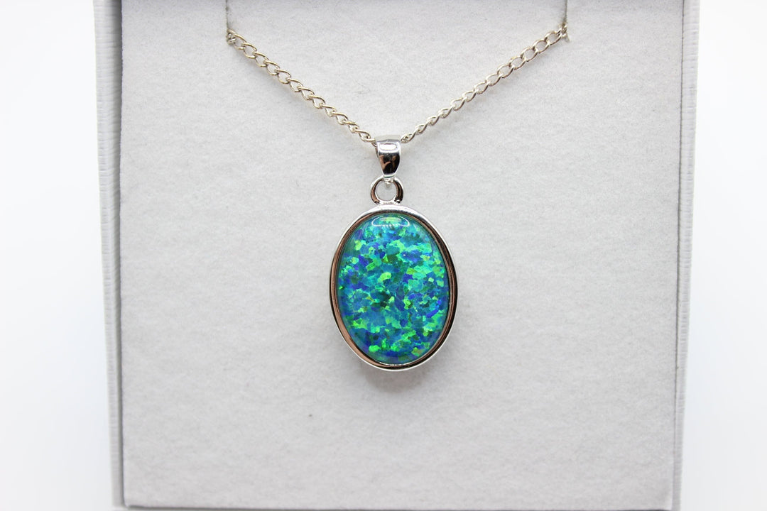 Plain n Large Pendant Australian Opal House 