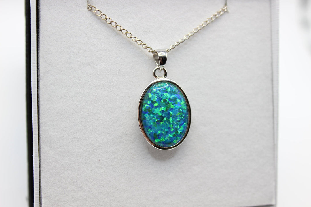 Plain n Large Pendant Australian Opal House 