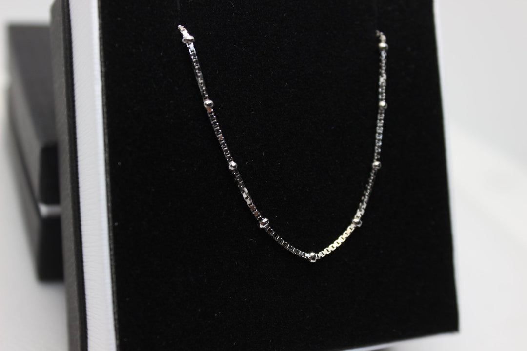 Italian Silver Chain aopal 