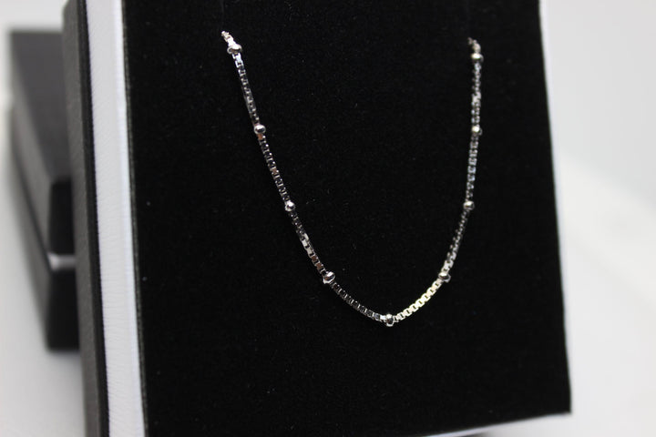 Italian Silver Chain aopal 