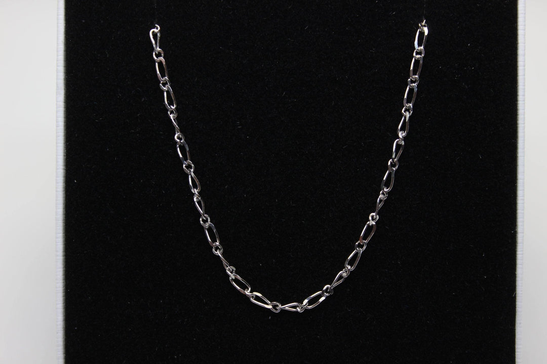 Italian Silver Chain aopal Loops 18 Inch 