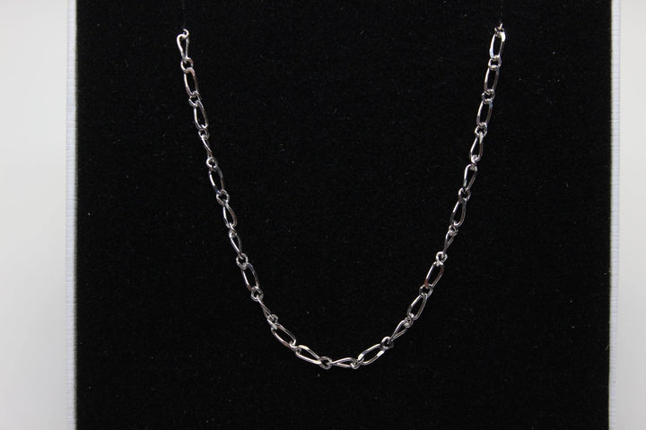 Italian Silver Chain aopal Loops 18 Inch 